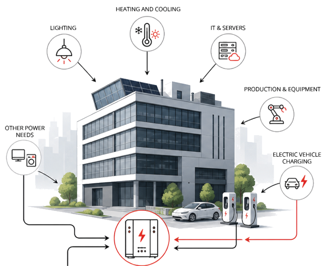 Building electricity needs